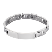 Bracelet Lotus Man Men in black in Steel LS1511-2/1 - LS1511-2/1